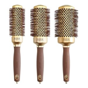 OLIVIA GARDEN ZESTAW SZCZOTEK DO MODELOWANIA EXPERT BLOWOUT BLACK & GOLD