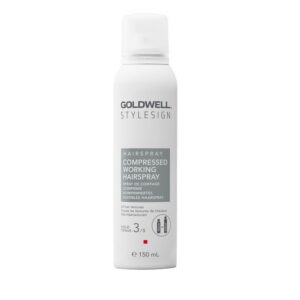 GOLDWELL STYLESIGN COMPRESSED WORKING HAIRSPRAY UNIWERSALNY SKOMPRESOWANY LAKIER DO WŁOSÓW 150ML