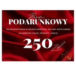 BON PODARUNKOWY 250 ZŁ. - WERSJA GOLD