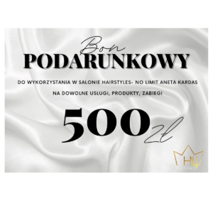 BON PODARUNKOWY 500 ZŁ. - WERSJA GOLD
